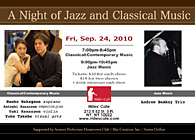 A Night of  Jazz and Classical Music